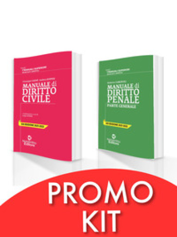 Kit Manuali Superiori 2021/2022: Manuale Superiore Di Civile + Manuale Superiore Penale. Nuova Ediz.