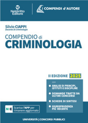 Compendio Di Criminologia. Nuova Ediz.-image