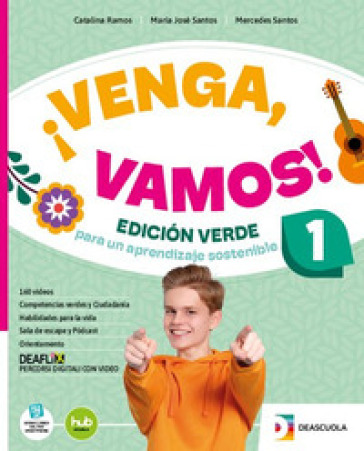 ¡Venga, vamos! Edición verde. Libro del alumno y cuaderno. Con Haciendo Camino. Per la Scuola media. Con e-book. Con espansione online. Vol. 1