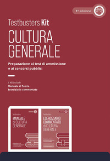 Testbusters Kit Cultura Generale. Con simulatore online