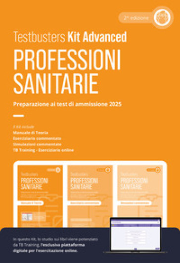 Testbusters Professioni Sanitarie 2025 - Kit Advanced. Con Simulatore Testbusters