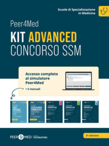 Peer4Med. Kit advanced concorso SSM. Con espansione online. Con software di simulazione