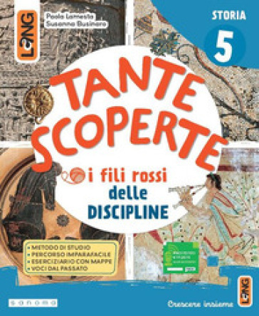 Tante scoperte antropologico. Con Foglietto, Storia, Geografia. Per la 5ª classe della Scuola elementare. Con e-book. Con espansione online. Vol. 2