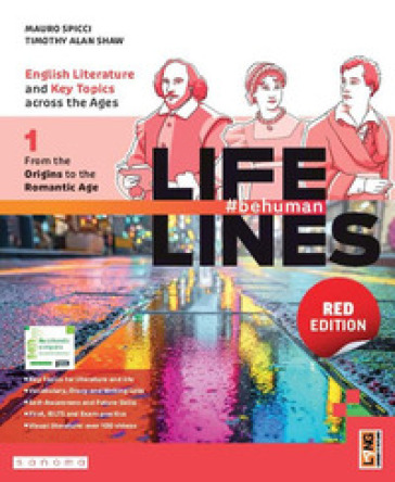 Lifelines. Ediz. rossa. English literature and key topics across the ages. With Develop your literary competences. Per le Scuole superiori. Con e-book. Con espansione online. Vol. 1
