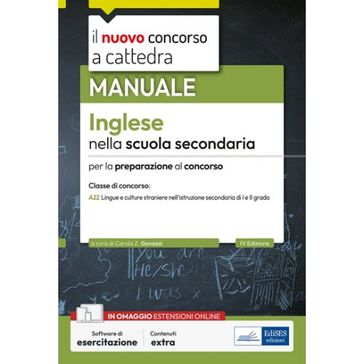 [EBOOK] Il nuovo concorso a cattedra-Inglese nella scuola secondaria, Classe A22