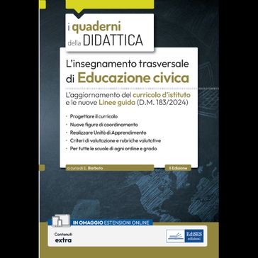 [EBOOK] L'insegnamento trasversale di Educazione civica