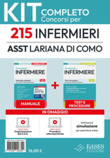 Concorso per 215 Infermieri ASST Lariana di Como. Con software di simulazione