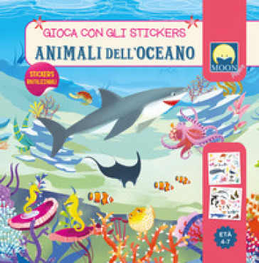 Animali dell'oceano. Stickers. Ediz. a colori-0