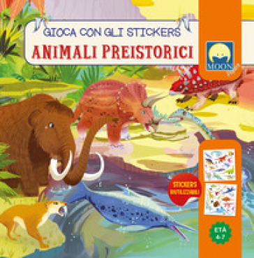 Animali preistorici. Stickers. Ediz. a colori-0