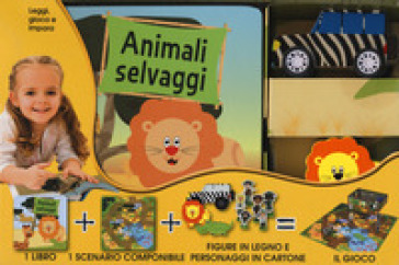 Il mio piccolo libro degli animali selvaggi. Little village. Ediz. a colori. Con gadget. Con puzzle