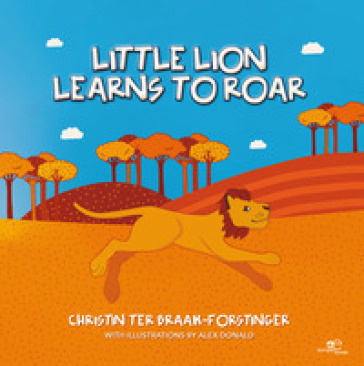 Little lion learns to roar