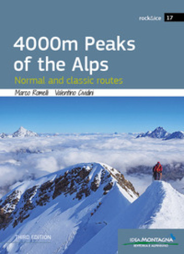 4000 m peaks of the Alps. Normal and classic routes