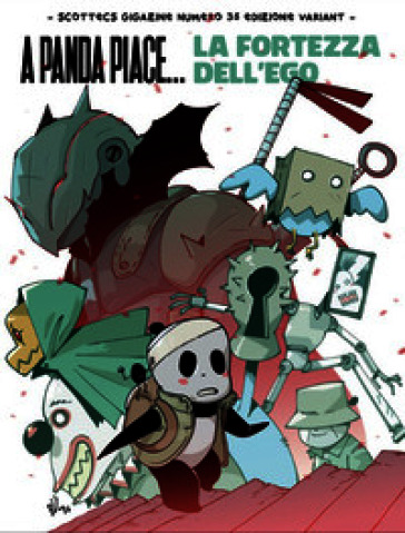 Scottecs Gigazine. Nuova ediz.. Vol. 35: A Panda piace... la fortezza dell'ego. Ediz. variant