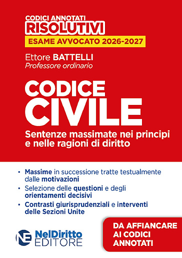 Codice civile risolutivo annotato con la giurisprudenza 2026