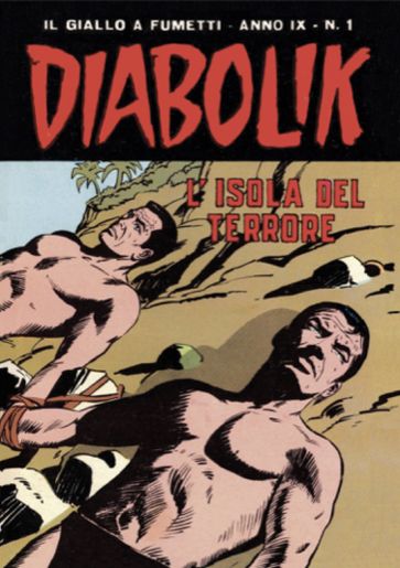 Diabolik 155. L'isola del terrore