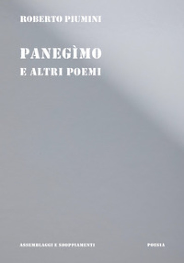 Panegimo e altri poemi