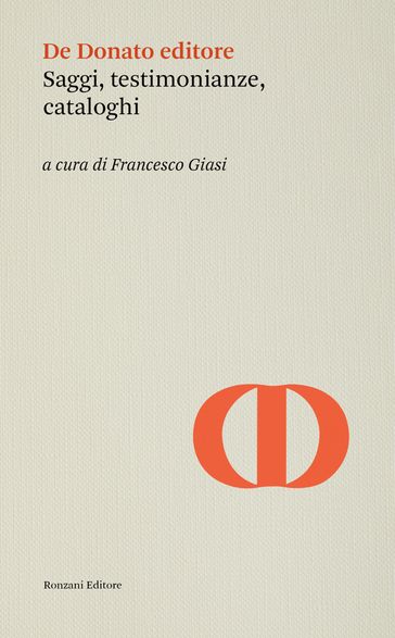 De Donato editore