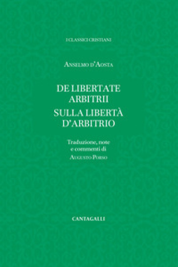 De libertate arbitrii-Sulla libertà d'arbitrio