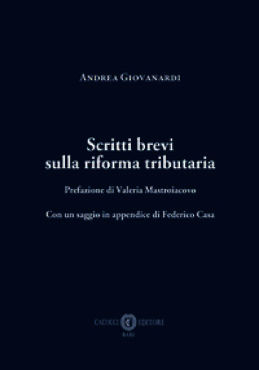 Scritti brevi sulla riforma tributaria