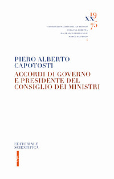 Accordi Di Governo E Presidente Del Consiglio Dei Ministri