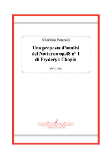 Una proposta d'analisi del Notturno op.48 n°1 di Fryderyk Chopin