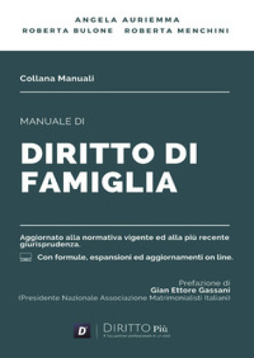 Manuale di diritto di famiglia. Con espansione online