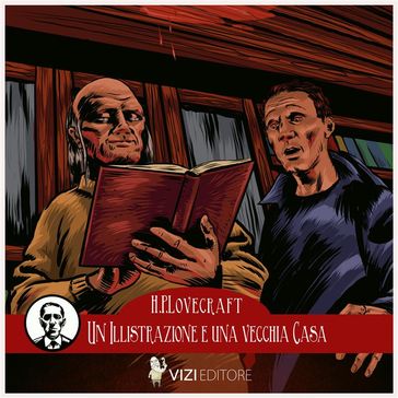 Un'illustrazione e una vecchia casa