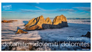 Dolomiten. Dolimiti. Airfhoto. Calendario 2026