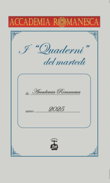 I quaderni del martedì 2025