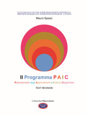 Programma Paic text revision. Ediz. ampliata