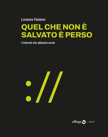 Quel che non è salvato è perso