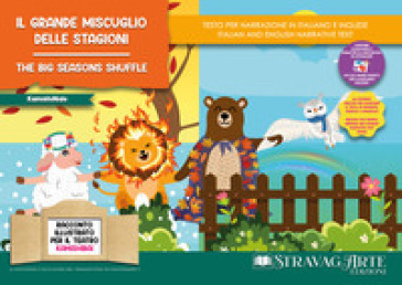Il Grande miscuglio delle stagioni. Storia kamishibai. Ediz. italiana e inglese. Con QR code per traduzioni (FR/DE/ES) e materiali didattici stampabili. Con burattini di cartoncino. Con flashcards