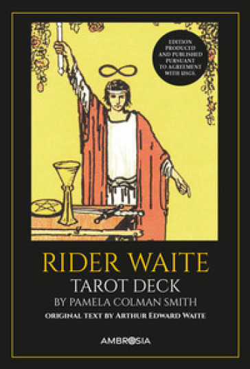 Rider waite tarot deck. 78 cards in 4 colours. Ediz. deluxe. Con guida