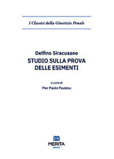 Studio sulla prova delle esimenti