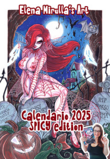 Calendario 2025 Elena Mirulla's art spicy version