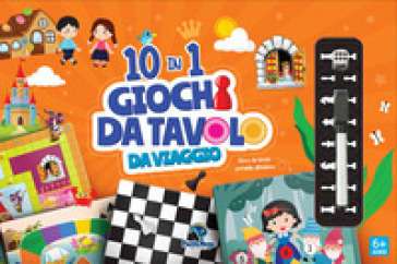 10 in 1 giochi da tavolo da viaggio