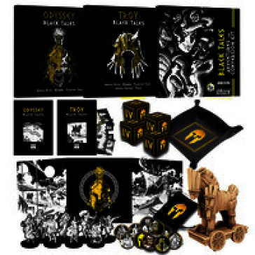 Black tales pack. Odissea, Iliade, Eneide. La collezione completa del GDR dell'epica classica. Ediz. illustrata