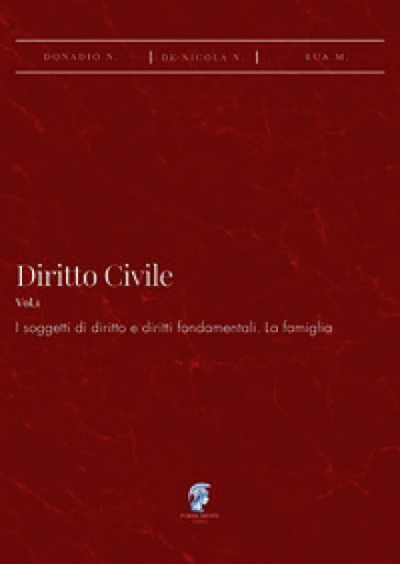 Diritto civile. Vol. 1: I soggetti di diritto e diritti fondamentali. La famiglia