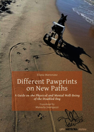 Different pawprints on new paths. A guide on the physical and mental well-being of the disabled dog