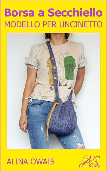 Borsa a Secchiello Modello per Uncinetto