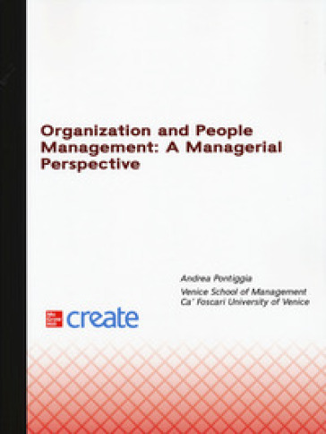 Organization and people management: a managerial perspective