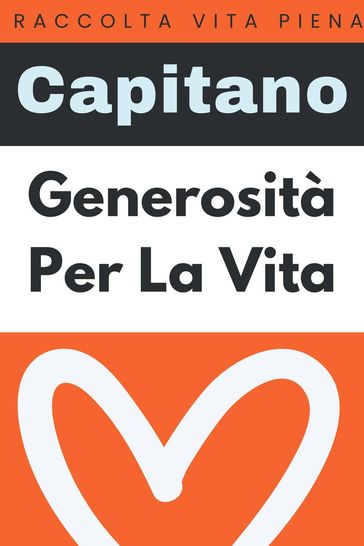 Generosità Per La Vita