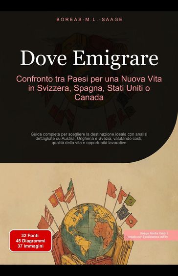 Dove Emigrare: Confronto tra Paesi per una Nuova Vita in Svizzera, Spagna, Stati Uniti o Canada