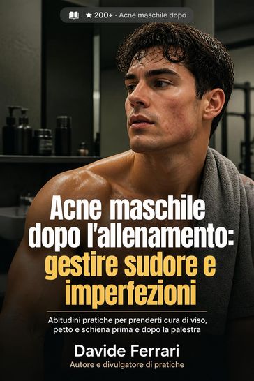 Acne maschile dopo l'allenamento